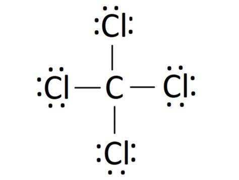 CCl4 Lewis Structure .